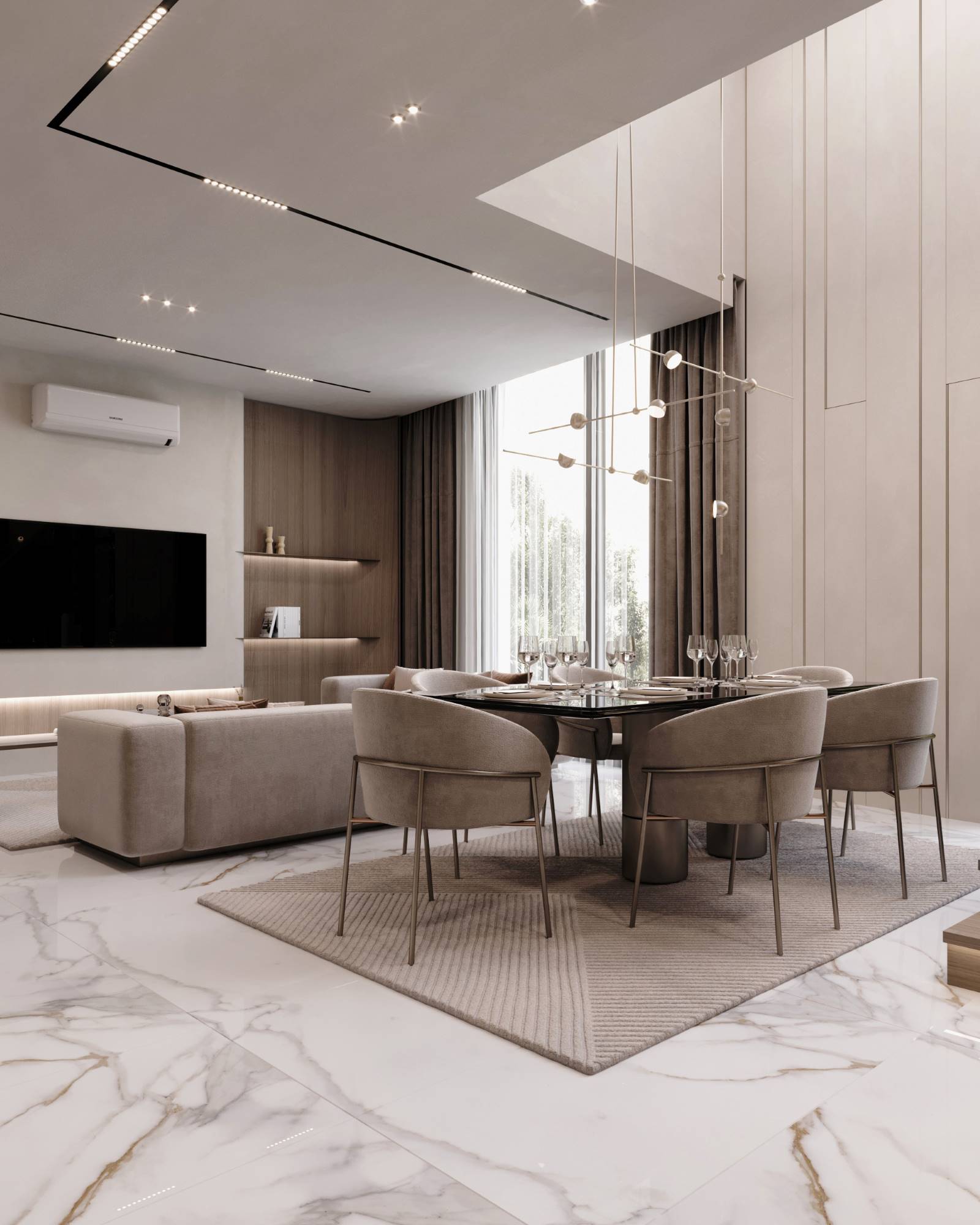 Duplex Villa Interior